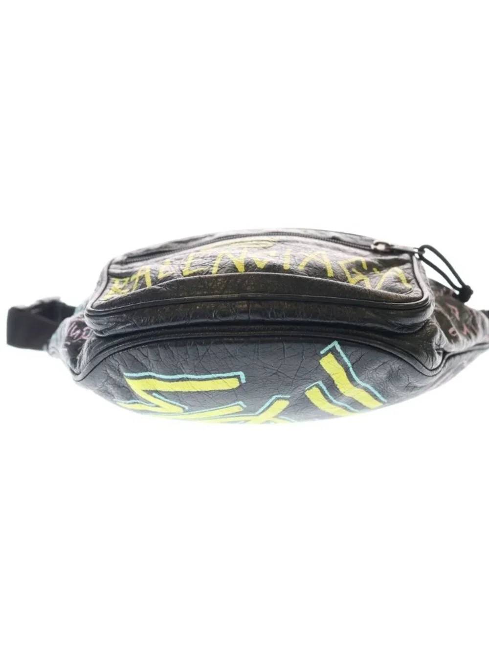 Balenciaga Waist Bag Black Leather - Picture 4 of 8